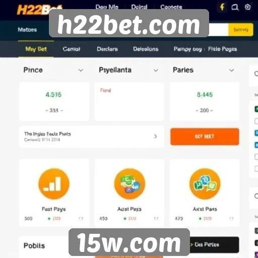 Métodos de pagamento disponíveis no h22bet.com