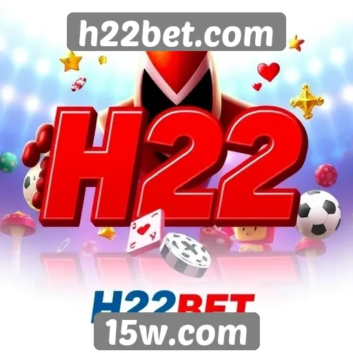 Variedade de jogos disponíveis no h22bet